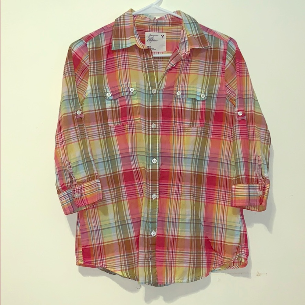 AE Button Down